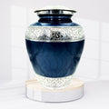 Handmade Navy blue Urn