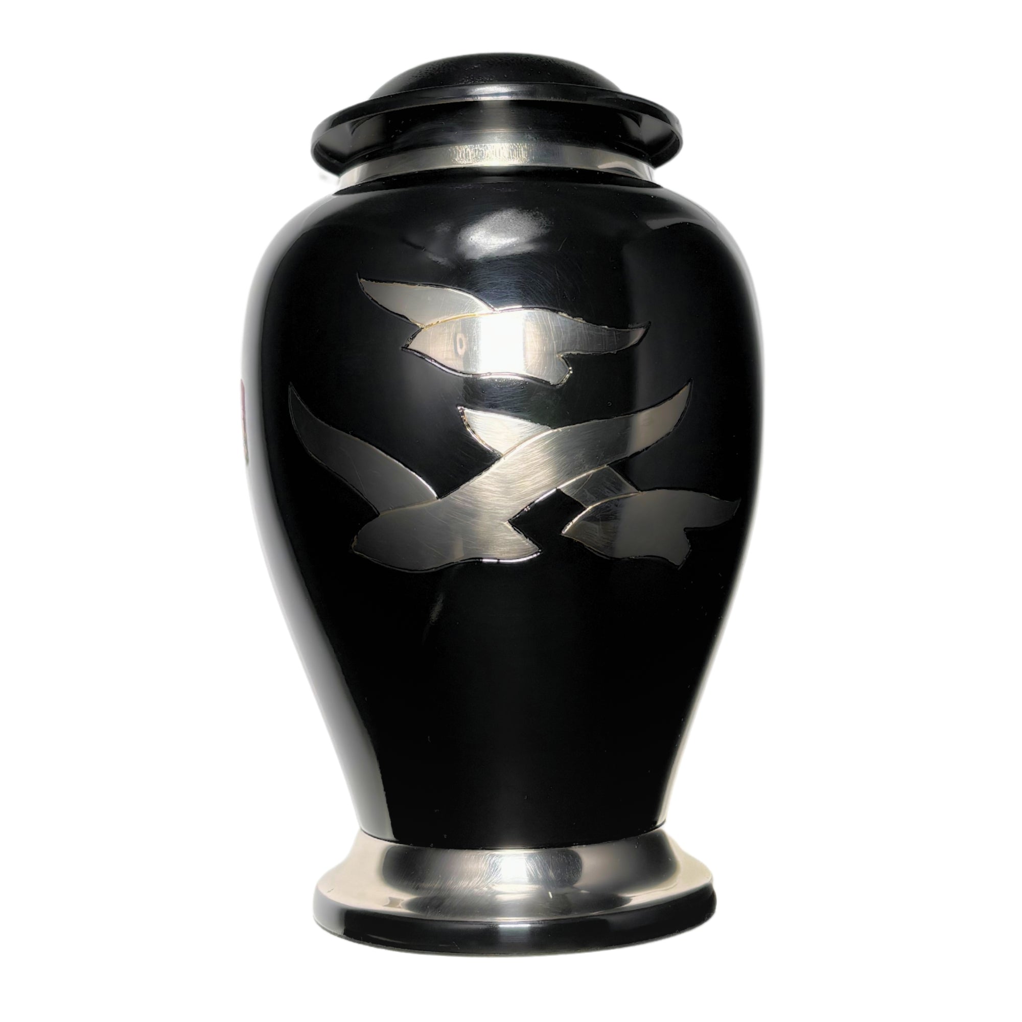Adult Ashes Urn with three flying birds