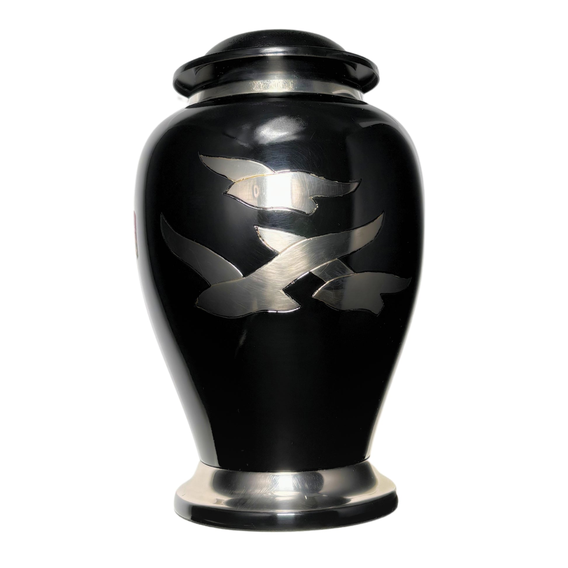 Adult Ashes Urn with three flying birds