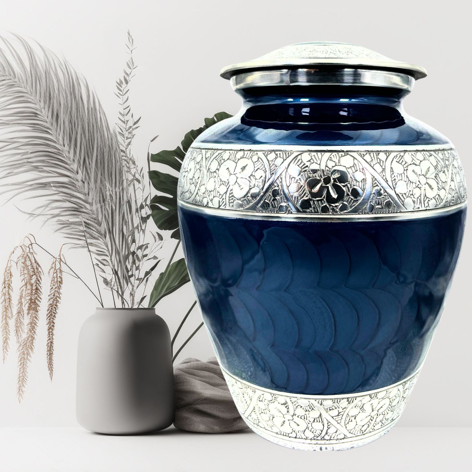 Navy Blue Urns for ashes UK
